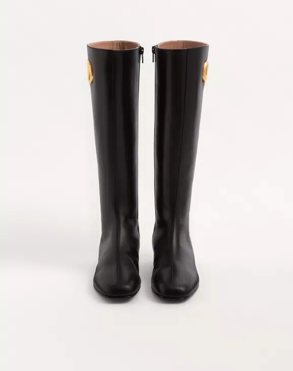 Valentino Vlogo Signature Kidskin Boot 20Mm - Image 5